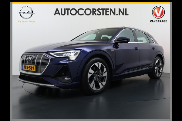 Audi e-tron 55 Quattro S-Line Edition 95kWh SOH 90% Panoramadak Bang&Olufsen Adap.Cruise 360°Camera 4-Zone Ecc Stoel+Achterbankverwarming An Elek.Achterklep 20"Lmv Sportstoelen Dynamische knipperlichten Stoelverwarming