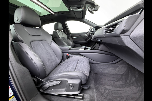 Audi e-tron 55 Quattro S-Line Edition 95kWh SOH 90% Panoramadak Bang&Olufsen Adap.Cruise 360°Camera 4-Zone Ecc Stoel+Achterbankverwarming An Elek.Achterklep 20"Lmv Sportstoelen Dynamische knipperlichten Stoelverwarming