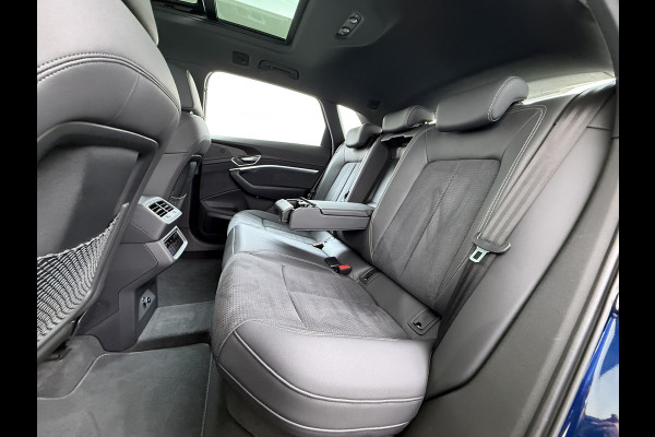 Audi e-tron 55 Quattro S-Line Edition 95kWh SOH 90% Panoramadak Bang&Olufsen Adap.Cruise 360°Camera 4-Zone Ecc Stoel+Achterbankverwarming An Elek.Achterklep 20"Lmv Sportstoelen Dynamische knipperlichten Stoelverwarming