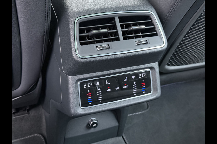 Audi e-tron 55 Quattro S-Line Edition 95kWh SOH 90% Panoramadak Bang&Olufsen Adap.Cruise 360°Camera 4-Zone Ecc Stoel+Achterbankverwarming An Elek.Achterklep 20"Lmv Sportstoelen Dynamische knipperlichten Stoelverwarming