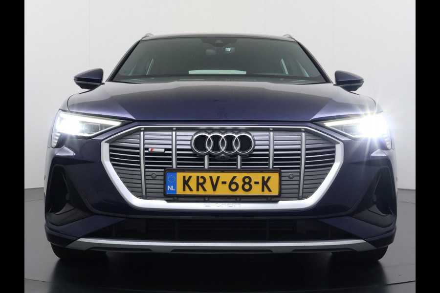 Audi e-tron 55 Quattro S-Line Edition 95kWh SOH 90% Panoramadak Bang&Olufsen Adap.Cruise 360°Camera 4-Zone Ecc Stoel+Achterbankverwarming An Elek.Achterklep 20"Lmv Sportstoelen Dynamische knipperlichten Stoelverwarming