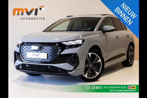 Audi Q4 e-tron 40 Launch edition S Competition 77 kWh SOH 94% / 204pk / Panorama dak / Warmtepomp / Sonos / Adaptieve dempers /