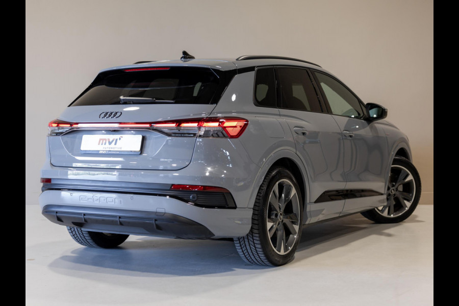 Audi Q4 e-tron 40 Launch edition S Competition 77 kWh SOH 94% / 204pk / Panorama dak / Warmtepomp / Sonos / Adaptieve dempers /