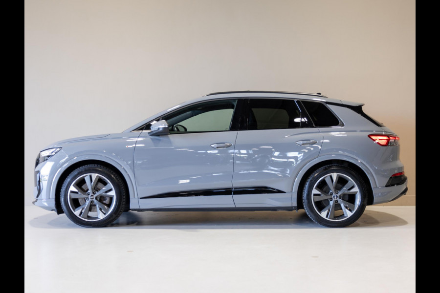 Audi Q4 e-tron 40 Launch edition S Competition 77 kWh SOH 94% / 204pk / Panorama dak / Warmtepomp / Sonos / Adaptieve dempers /