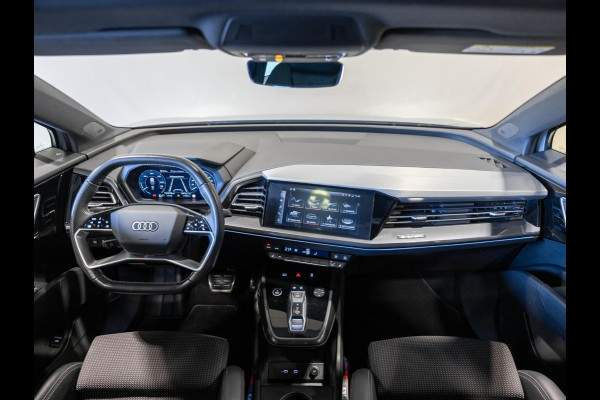 Audi Q4 e-tron 40 Launch edition S Competition 77 kWh SOH 94% / 204pk / Panorama dak / Warmtepomp / Sonos / Adaptieve dempers /