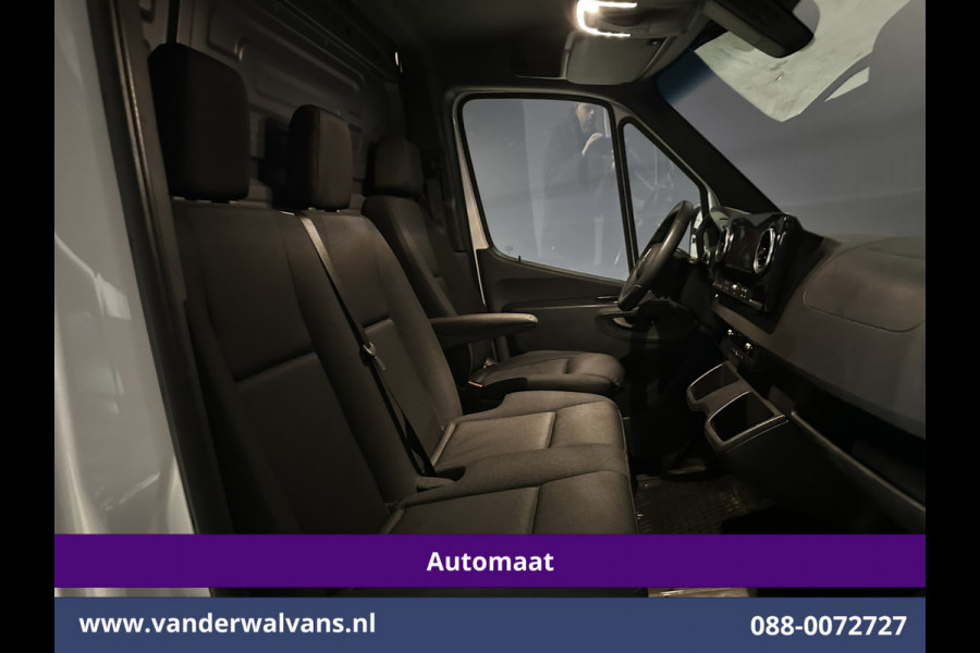Mercedes-Benz Sprinter 317 CDI 170pk 9G-Tronic Automaat L2H2 Facelift Euro6 Airco | Camera | Navigatie | LED | Chauffeursstoel Cruisecontrol, Stoelverwarming, 270 Graden Achterdeuren, Parkeersensoren, Bijrijdersbank