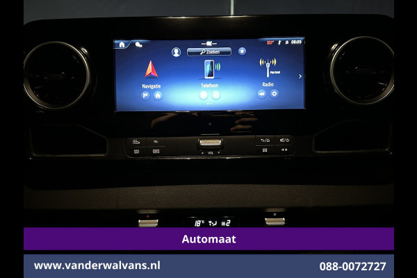 Mercedes-Benz Sprinter 317 CDI 170pk 9G-Tronic Automaat L2H2 Facelift Euro6 Airco | Camera | Navigatie | LED | Chauffeursstoel Cruisecontrol, Stoelverwarming, 270 Graden Achterdeuren, Parkeersensoren, Bijrijdersbank