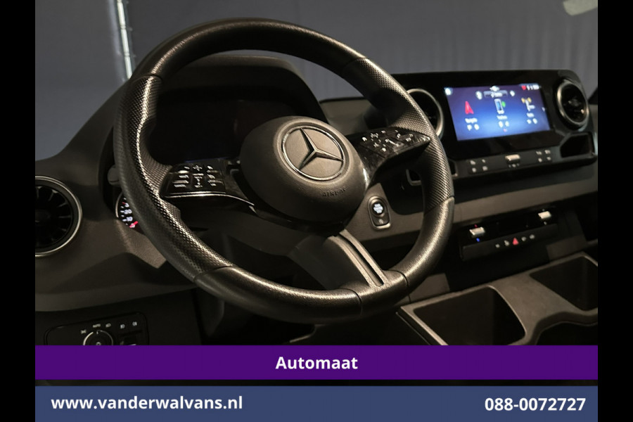 Mercedes-Benz Sprinter 317 CDI 170pk 9G-Tronic Automaat L2H2 Facelift Euro6 Airco | Camera | Navigatie | LED | Chauffeursstoel Cruisecontrol, Stoelverwarming, 270 Graden Achterdeuren, Parkeersensoren, Bijrijdersbank