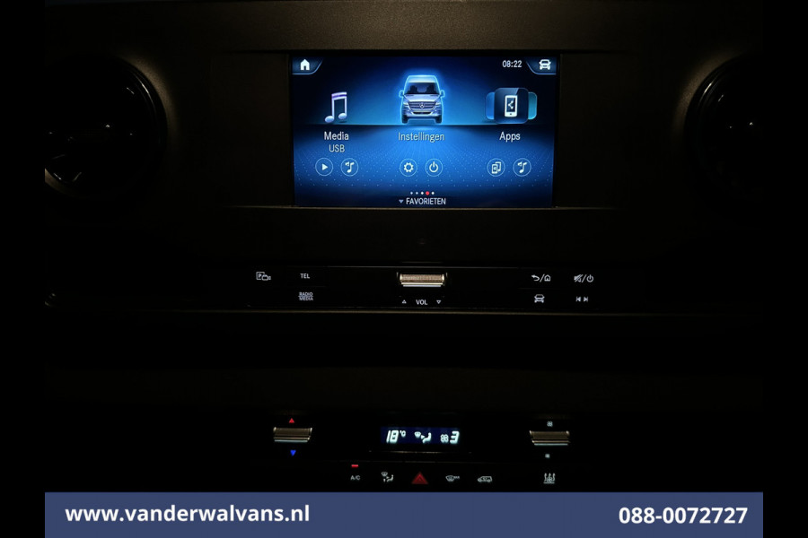 Mercedes-Benz Sprinter 317 CDI 170pk 3500kg Trekhaak L2H2 Euro6 Airco | Camera | Cruisecontrol Parkeersensoren, 270 Graden Achterdeuren, Bijrijdersbank, tachograaf