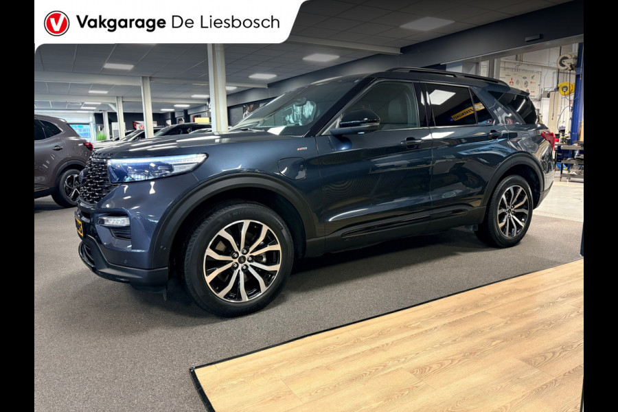 Ford Explorer 3.0 V6 EcoBoost PHEV ST-Line 7persoons / panorama-dak / stuur en stoelverwarming / leder / B&O /