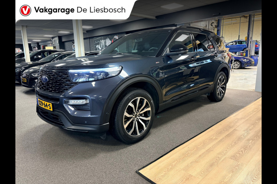 Ford Explorer 3.0 V6 EcoBoost PHEV ST-Line 7persoons / panorama-dak / stuur en stoelverwarming / leder / B&O /