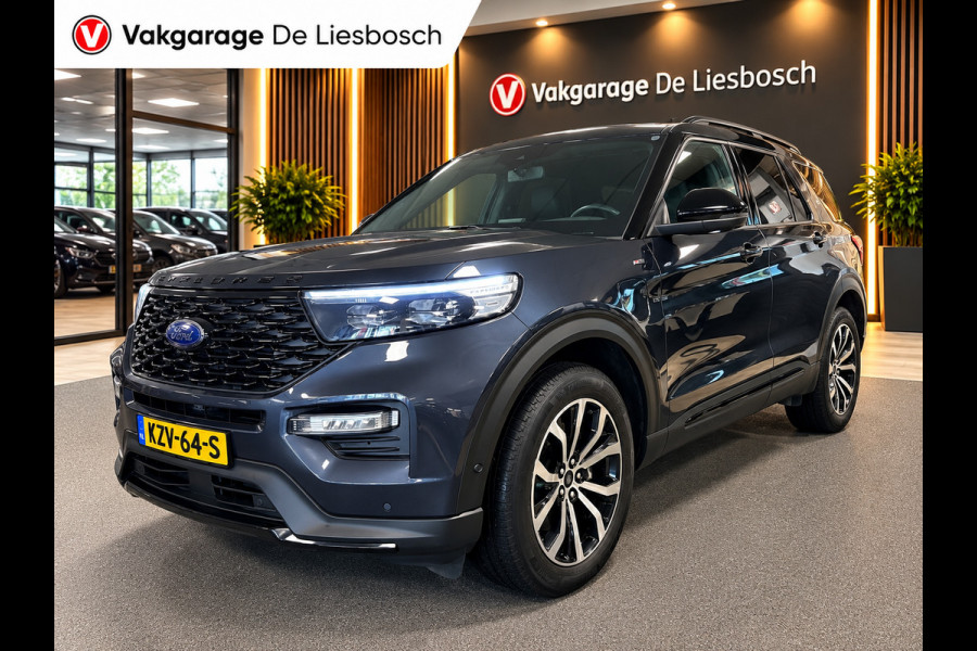 Ford Explorer 3.0 V6 EcoBoost PHEV ST-Line 7persoons / panorama-dak / stuur en stoelverwarming / leder / B&O /