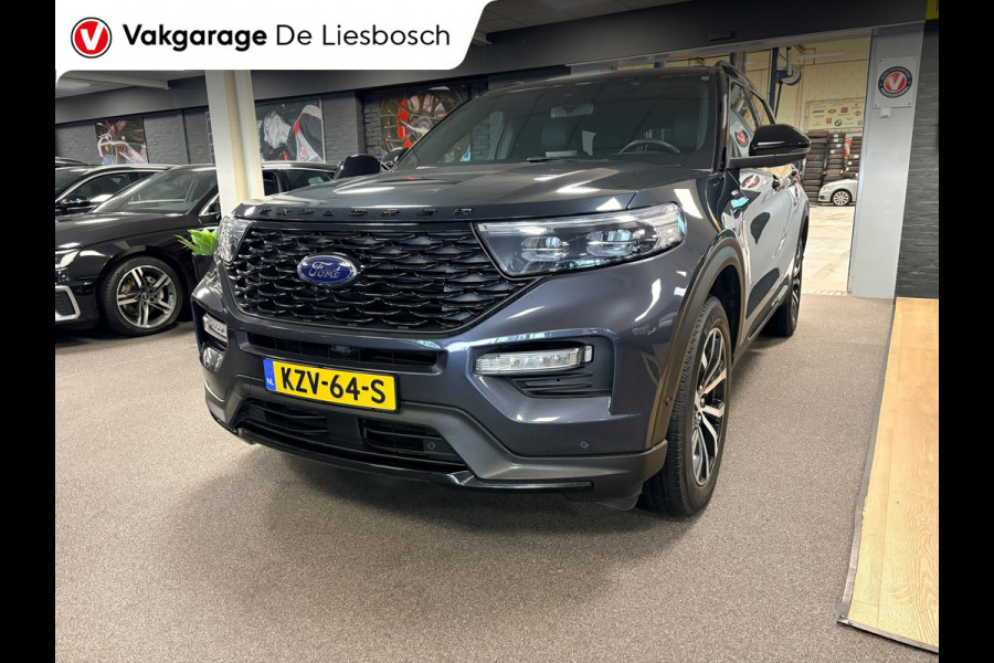 Ford Explorer 3.0 V6 EcoBoost PHEV ST-Line 7persoons / panorama-dak / stuur en stoelverwarming / leder / B&O /