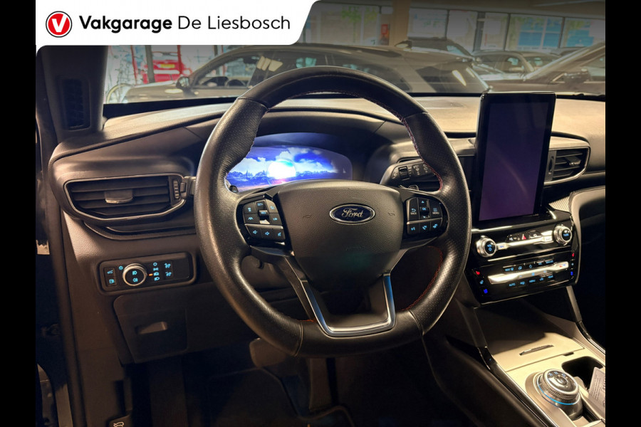 Ford Explorer 3.0 V6 EcoBoost PHEV ST-Line 7persoons / panorama-dak / stuur en stoelverwarming / leder / B&O /