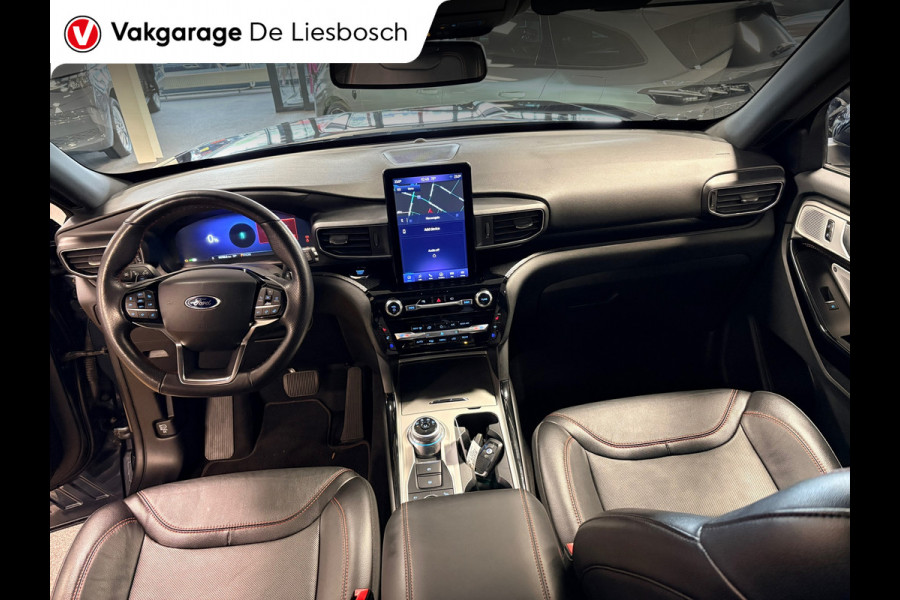 Ford Explorer 3.0 V6 EcoBoost PHEV ST-Line 7persoons / panorama-dak / stuur en stoelverwarming / leder / B&O /