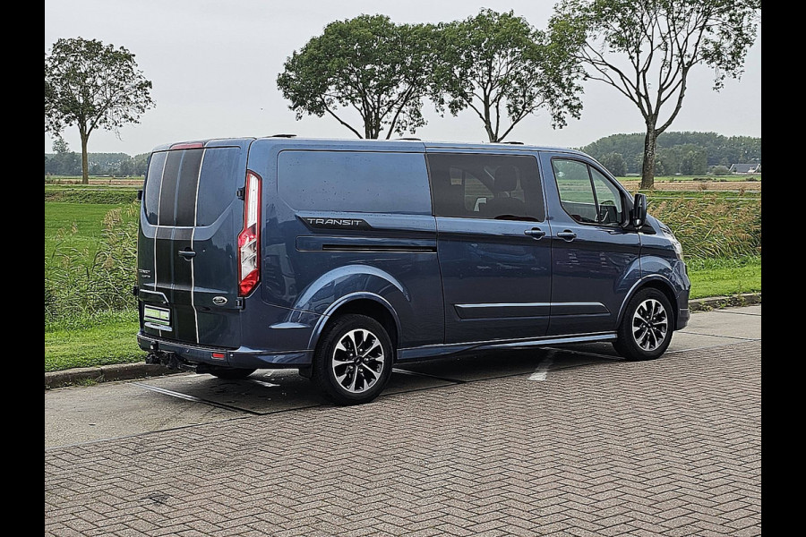 Ford Transit Custom 310 2.0 TDCI L2H1 Sport DC Cruise contol, Airco, Pdc, Carplay, Navi, Camera, Stoelverwarming, Trekhaak, Velgen, 170Pk
