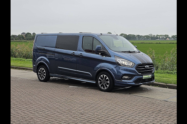 Ford Transit Custom 310 2.0 TDCI L2H1 Sport DC Cruise contol, Airco, Pdc, Carplay, Navi, Camera, Stoelverwarming, Trekhaak, Velgen, 170Pk