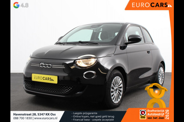 Fiat 500E Berline 42 kWh Automaat Climate control Cruise control Achteruitrijcamera Led Navigatie Apple Carplay/ Android Auto Lichtmetalen velgen Stoelverwarming
