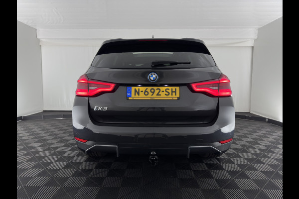 BMW iX3 High Executive 80 kWh [3-Fase-11kW] {SoH-100%} (INCL-BTW) Aut. *PANO | LEATHER | HARMAN/KARDON | ADAPTIVE-CRUISE | FULL-LED | BLINDSPOT | MEMORY-PACK | DIGI-COCKPIT | HEATED-SPORTSEATS | KEYLESS | CAMERA | DAB+ | TOWBAR | HEAD-UP | 20''AL