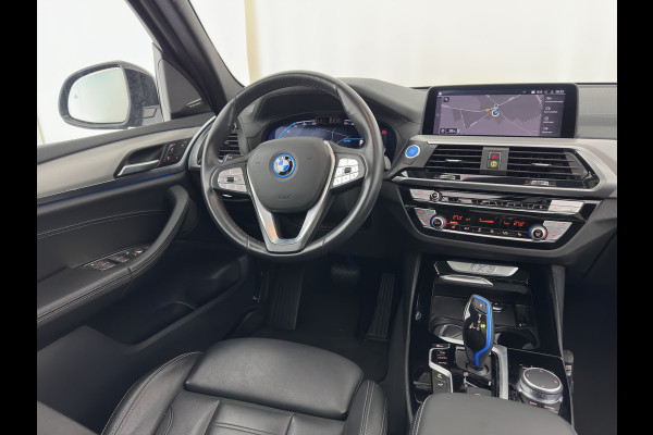 BMW iX3 High Executive 80 kWh [3-Fase-11kW] {SoH-100%} (INCL-BTW) Aut. *PANO | LEATHER | HARMAN/KARDON | ADAPTIVE-CRUISE | FULL-LED | BLINDSPOT | MEMORY-PACK | DIGI-COCKPIT | HEATED-SPORTSEATS | KEYLESS | CAMERA | DAB+ | TOWBAR | HEAD-UP | 20''AL