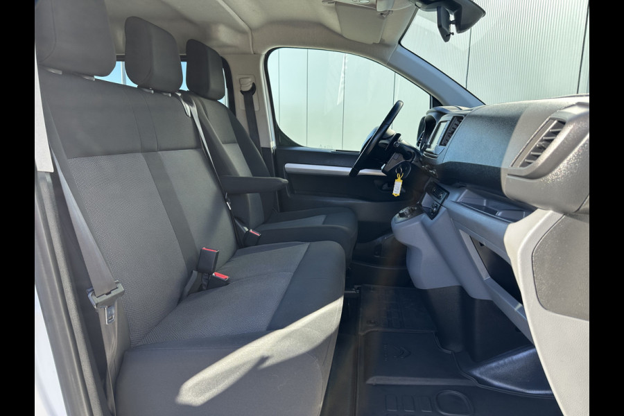 Citroën Jumpy 2.0 BlueHDI 180 PK / AUTOMAAT / L3H1 / DUBBEL CABINE / 2x SCHUIFDEUR / TREKHAAK / CAMERA / BLIND SPOT / ECC / CRUISE / 6 PERSOON