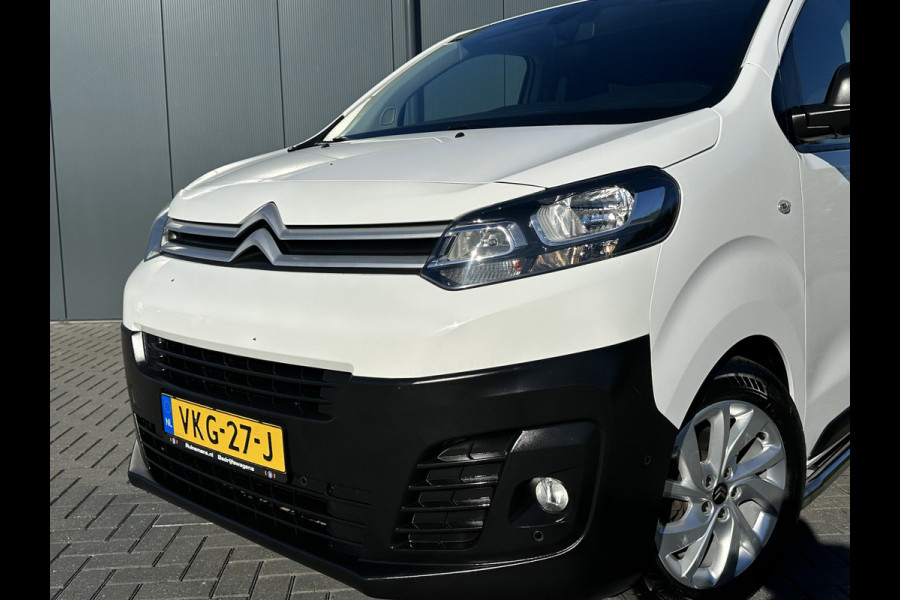 Citroën Jumpy 2.0 BlueHDI 180 PK / AUTOMAAT / L3H1 / DUBBEL CABINE / 2x SCHUIFDEUR / TREKHAAK / CAMERA / BLIND SPOT / ECC / CRUISE / 6 PERSOON