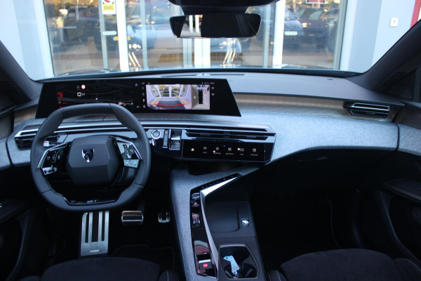 Peugeot 5008 1.2 Hybrid 145PK AUTOMAAT GT 7p | PANORAMISCH SCHUIFDAK PACK | 360° VISION & DRIVE ASSIST PLUS PACK: (360° CAMERA, BUITENSPIEGELS MET KANTELFUNCTIE, DRIVE ASSIST 2.0, DRAADLOZE TELEFOONLADER, ANTIDIEFSTALALARM) | BEKLEDING ALCANTARA/KUNSTLEDER | SEAT PACK COMFORT: (AGR BESTUUDERSSTOEL EN PASSAGIERSSTOEL ELEKTRISCH VERSTELBAAR MET MASSAGE FUNCTIE, BESTUUDERSSTOEL MET GEHEUGENFUNCTIE, BUITENSTE ZITPLAATSEN ACHTERBANK VERWARMBAAR) | GLANZEND ZWARTE DAKRAILS | BLUE INGARO  | 19" LICHTMETALEN VELGEN "BREDA" | DRAADLOZE TELEFOONLADER | APPLE CARPLAY/ANDROID AUTO DRAADLOOS |