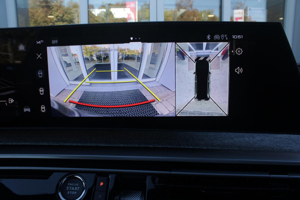 Peugeot 5008 1.2 Hybrid 145PK AUTOMAAT GT 7p | PANORAMISCH SCHUIFDAK PACK | 360° VISION & DRIVE ASSIST PLUS PACK: (360° CAMERA, BUITENSPIEGELS MET KANTELFUNCTIE, DRIVE ASSIST 2.0, DRAADLOZE TELEFOONLADER, ANTIDIEFSTALALARM) | BEKLEDING ALCANTARA/KUNSTLEDER | SEAT PACK COMFORT: (AGR BESTUUDERSSTOEL EN PASSAGIERSSTOEL ELEKTRISCH VERSTELBAAR MET MASSAGE FUNCTIE, BESTUUDERSSTOEL MET GEHEUGENFUNCTIE, BUITENSTE ZITPLAATSEN ACHTERBANK VERWARMBAAR) | GLANZEND ZWARTE DAKRAILS | BLUE INGARO  | 19" LICHTMETALEN VELGEN "BREDA" | DRAADLOZE TELEFOONLADER | APPLE CARPLAY/ANDROID AUTO DRAADLOOS |