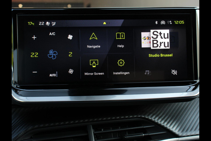 Peugeot 208 1.2 Hybrid 100PK Automaat Allure Navigatie Apple Carplay/Android Auto Airco Camera Parkeer sensoren Cruise Control Lichtmetalen Velgen