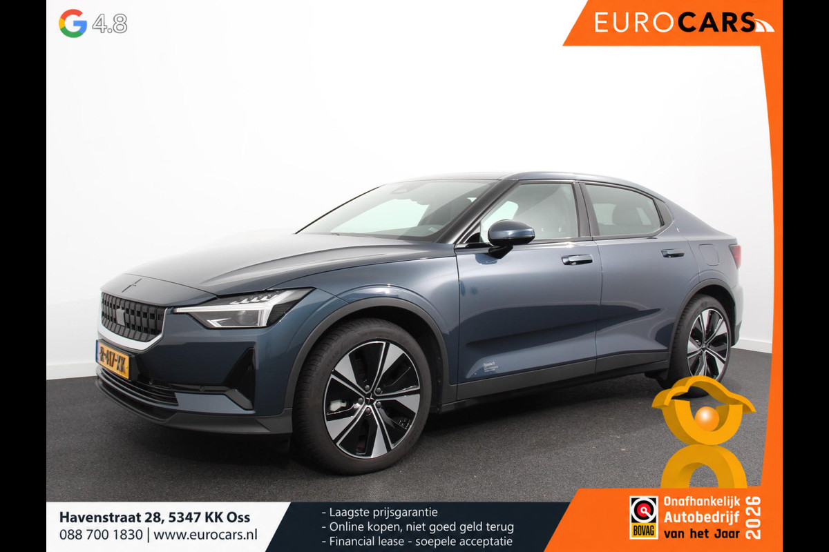 Polestar 2 Long Range Single Motor 78 kWh Climate control Cruise control Panoramadak Parkeersensoren + Camera Voorstoelen verwarmd Apple Carplay/ Android Auto