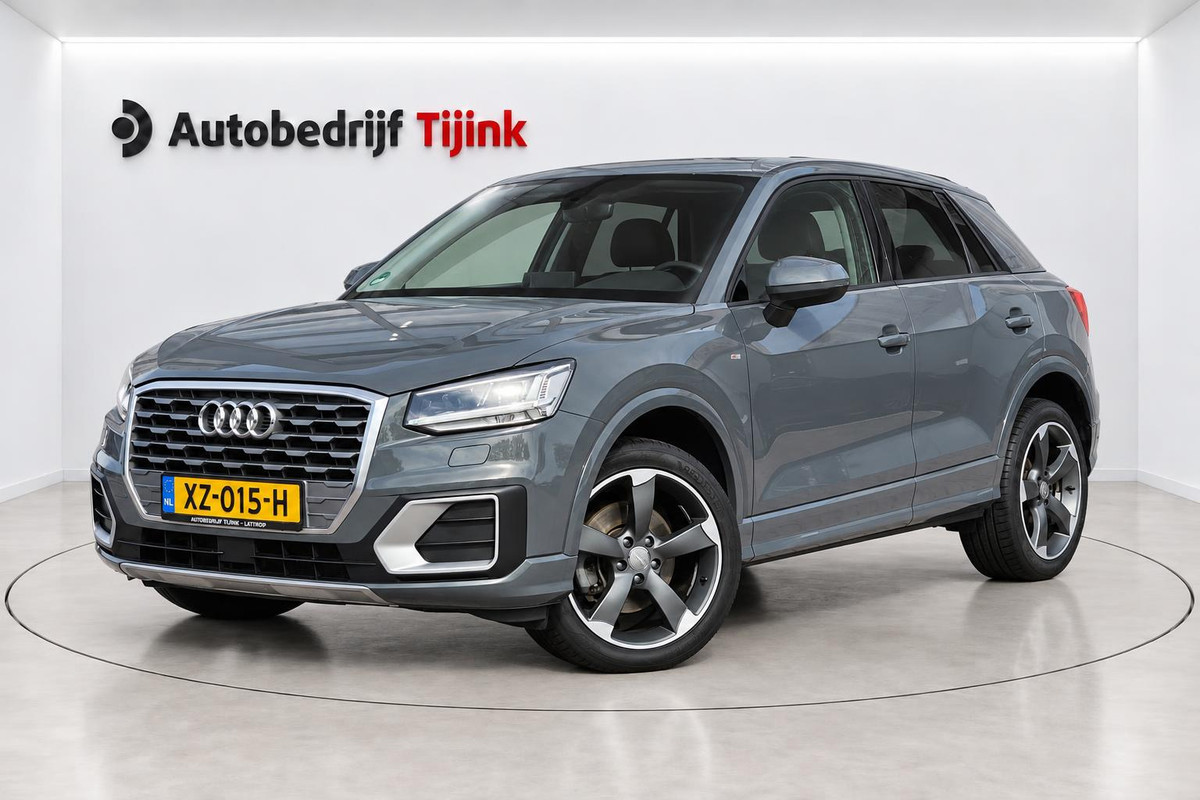 Audi Q2 1.0 TFSI Sport Pro Line S | Automaat | LED | Trekhaak | Stoelverwarming | PDC | Cruise | LMV 18" | Navi |