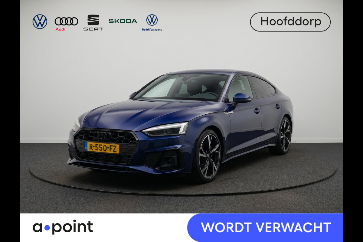 Audi A5 Sportback 40 TFSI S edition 204 pk S-Tronic | Navigatie | Parkeersensoren | Achteruitrijcamera | Adaptieve cruise control | Lane assist | LED Matrix koplampen | Bang & Olufsen geluidssysteem | S-Line |