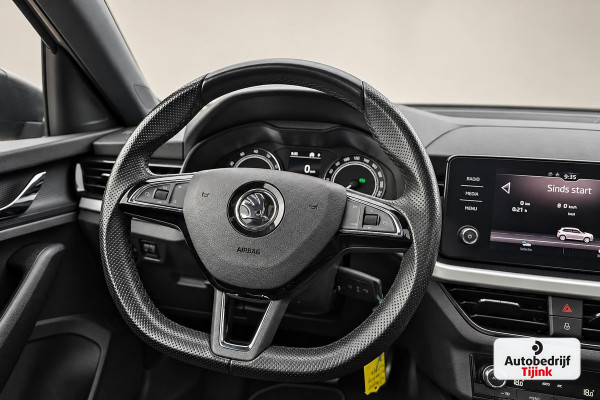 Škoda Kamiq 1.5 TSI ACT Sport Business | Automaat | Pano | Trekhaak | Black pack | Elek. achterklep | App-connect | Lane Assist | Sunset |