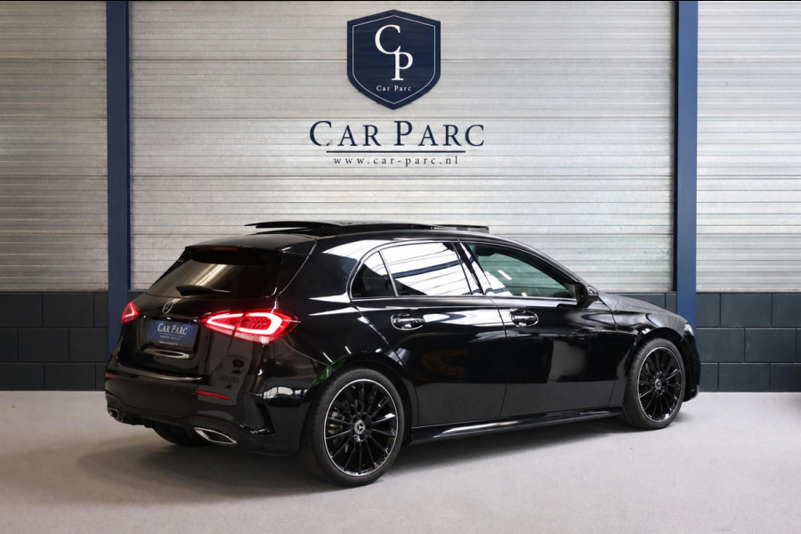 Mercedes-Benz A-Klasse 220 AMG MULTIBEAM/VIRTUAL/SFEER/LEER+S.VERWARMING+MEMORY/19"/CAM/ACC/ECC/12 MDN GARANTIE!