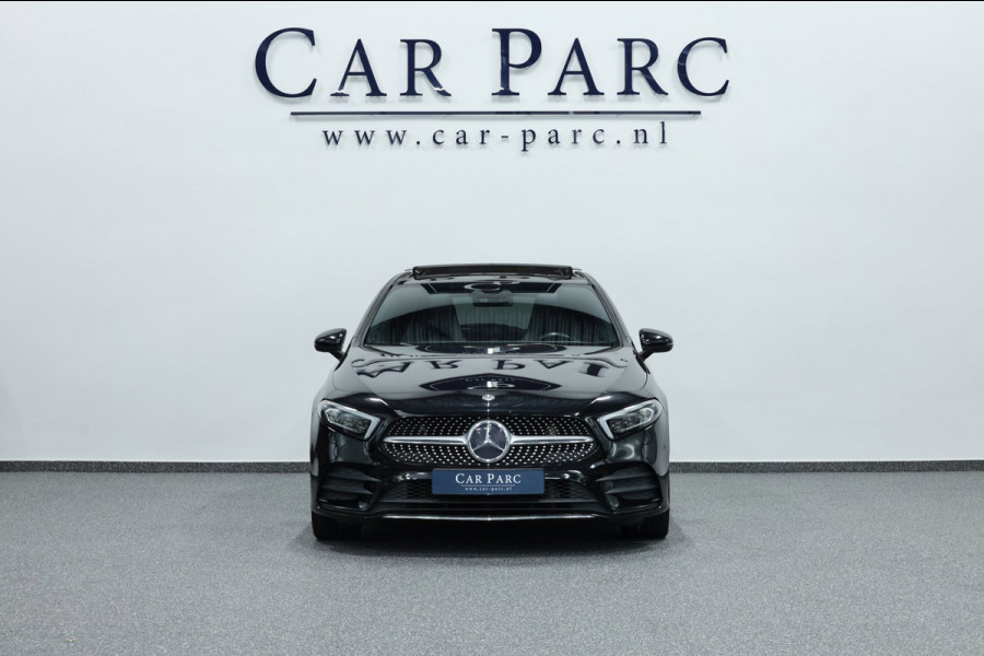 Mercedes-Benz A-Klasse 220 AMG MULTIBEAM/VIRTUAL/SFEER/PANO/LEER+S.VERWARMING+MEMORY/19" LMV/CAM/ACC/ECC/12 MDN GARANTIE!