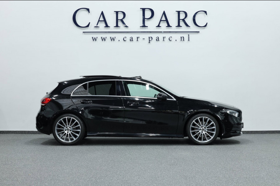 Mercedes-Benz A-Klasse 220 AMG MULTIBEAM/VIRTUAL/SFEER/PANO/LEER+S.VERWARMING+MEMORY/19" LMV/CAM/ACC/ECC/12 MDN GARANTIE!