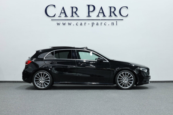 Mercedes-Benz A-Klasse 220 AMG MULTIBEAM/VIRTUAL/SFEER/PANO/LEER+S.VERWARMING+MEMORY/19" LMV/CAM/ACC/ECC/12 MDN GARANTIE!