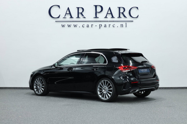 Mercedes-Benz A-Klasse 220 AMG MULTIBEAM/VIRTUAL/SFEER/PANO/LEER+S.VERWARMING+MEMORY/19" LMV/CAM/ACC/ECC/12 MDN GARANTIE!