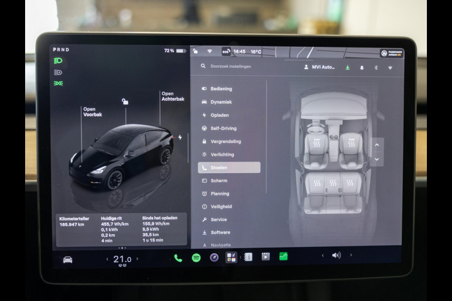 Tesla Model Y RWD 58 kWh SOH 91% / 299pk / Trekhaak /