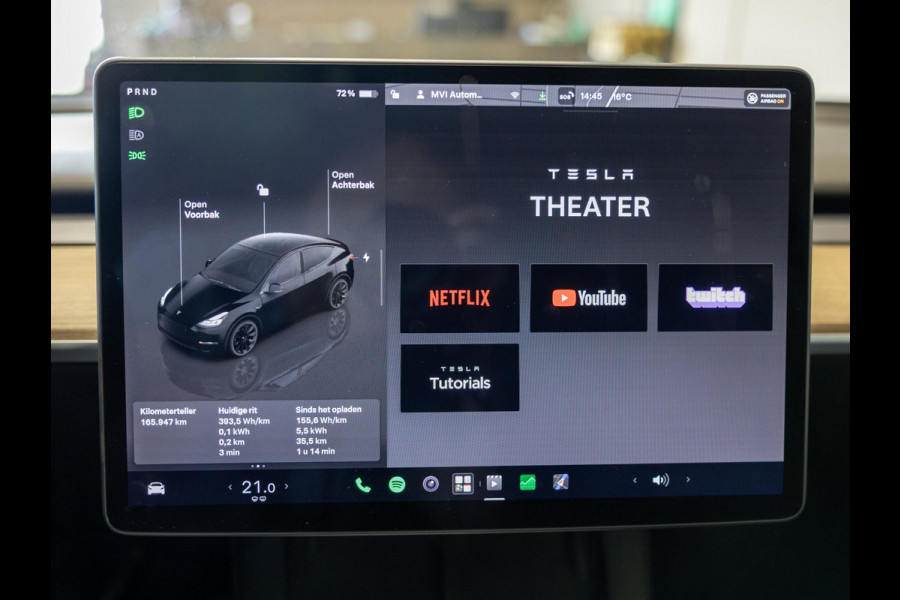 Tesla Model Y RWD 58 kWh SOH 91% / 299pk / Trekhaak /