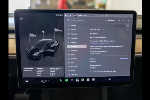 Tesla Model Y RWD 58 kWh SOH 93% / 299pk / Trekhaak /