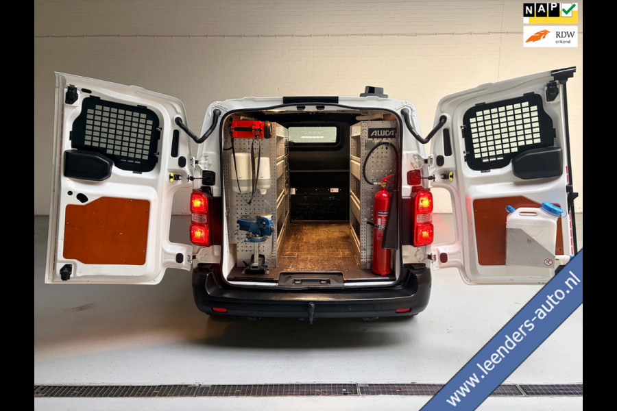 Citroën Jumpy Servicewagen 1.6 BlueHDI 95pk euro6 L2H1 V230 omvormer BOTT inrichting Standkachel Trekhaak 2000KG, RIJKLAARPRIJS!