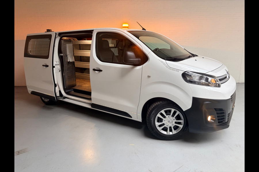 Citroën Jumpy Servicewagen 1.6 BlueHDI 95pk euro6 L2H1 V230 omvormer BOTT inrichting Standkachel Trekhaak 2000KG, RIJKLAARPRIJS!