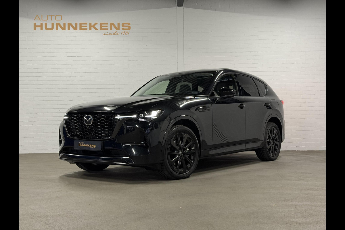 Mazda CX-60 2.5 e-SkyActiv PHEV Homura Trekhaak | Open dak | Adapt. cruise | Stoelventilatie | 360 camera | Bose | Stuur-/Stoelverwarming | Head-up | Carplay