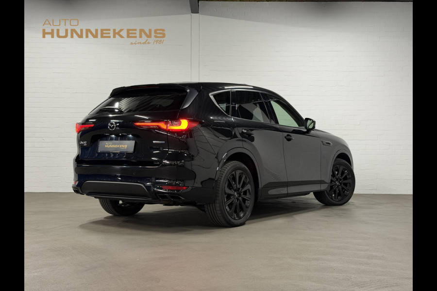 Mazda CX-60 2.5 e-SkyActiv PHEV Homura Trekhaak | Open dak | Adapt. cruise | Stoelventilatie | 360 camera | Bose | Stuur-/Stoelverwarming | Head-up | Carplay