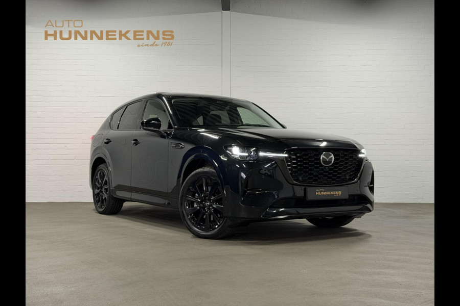 Mazda CX-60 2.5 e-SkyActiv PHEV Homura Trekhaak | Open dak | Adapt. cruise | Stoelventilatie | 360 camera | Bose | Stuur-/Stoelverwarming | Head-up | Carplay