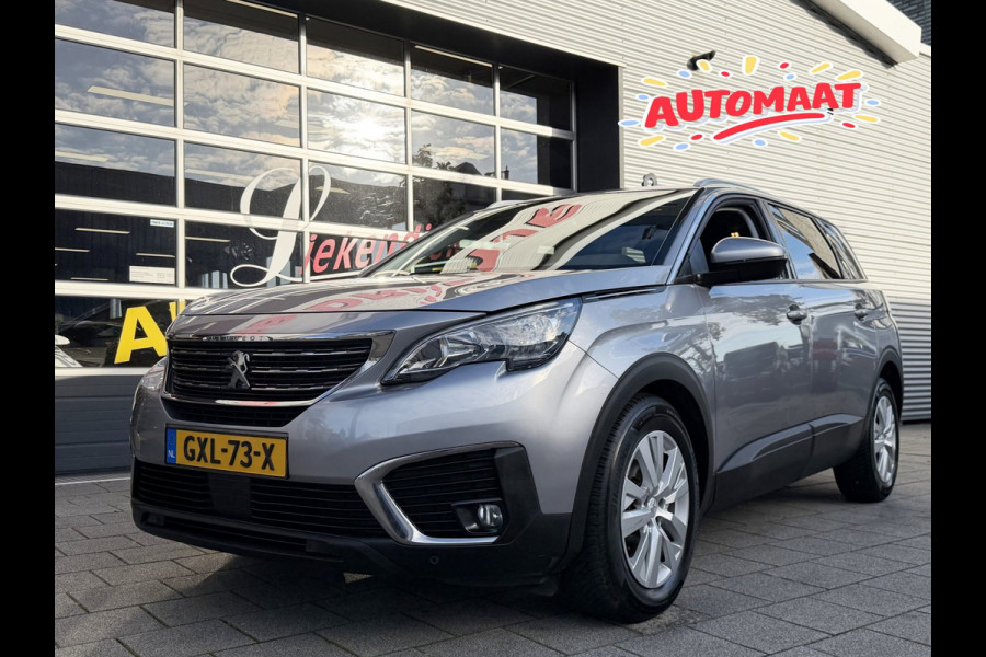 Peugeot 5008 1.2 PureTech Active Business - AUTOMAAT I 7 Persoons I Navigatie I Airco I LED I PDC I Sport velgen I Dealer onderh.