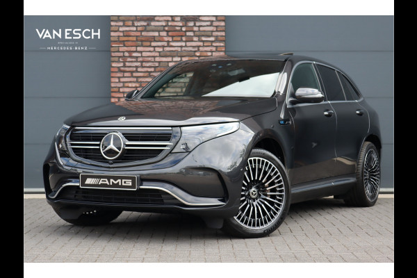 Mercedes-Benz EQC 400 4MATIC AMG Line 80 kWh | Distronic+ | Massage | Memory | Burmester | Trekhaak | Schuifdak | Stoelventilatie | Leder | Multibeam LED | Luchtkwaliteitspakket | HUD | Augmented Reality |