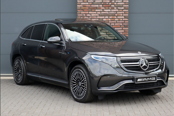 Mercedes-Benz EQC 400 4MATIC AMG Line 80 kWh | Distronic+ | Massage | Memory | Burmester | Trekhaak | Schuifdak | Stoelventilatie | Leder | Multibeam LED | Luchtkwaliteitspakket | HUD | Augmented Reality |