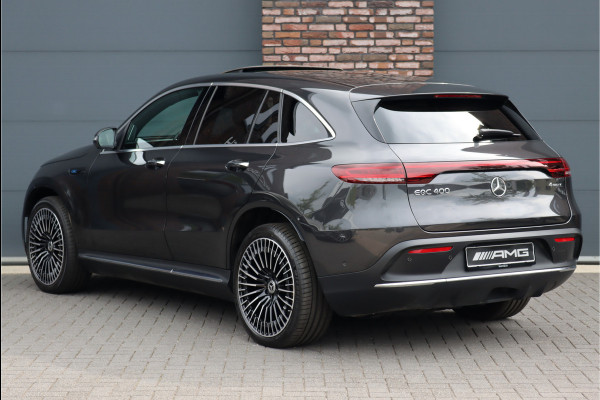 Mercedes-Benz EQC 400 4MATIC AMG Line 80 kWh | Distronic+ | Massage | Memory | Burmester | Trekhaak | Schuifdak | Stoelventilatie | Leder | Multibeam LED | Luchtkwaliteitspakket | HUD | Augmented Reality |